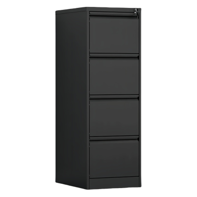 珂洋 A4抽屉柜 四斗(黑色) 台