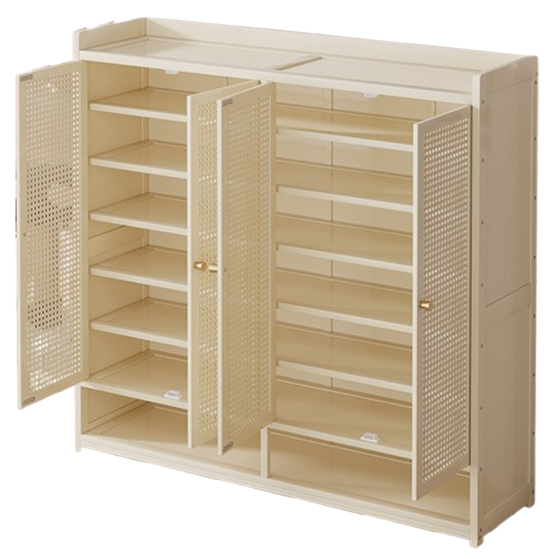 如华福禄鞋柜家用门口多层大容量出租屋用鞋架子收纳省空间入户门