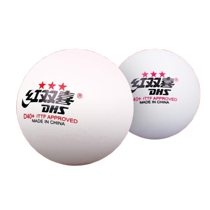 红双喜(DHS)乒乓球三星级一星训练DHS室内世乒赛WTT比赛东京球
