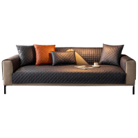 昕蓝梦 防水科技布仿皮沙发垫沙发巾 90*160cm 块