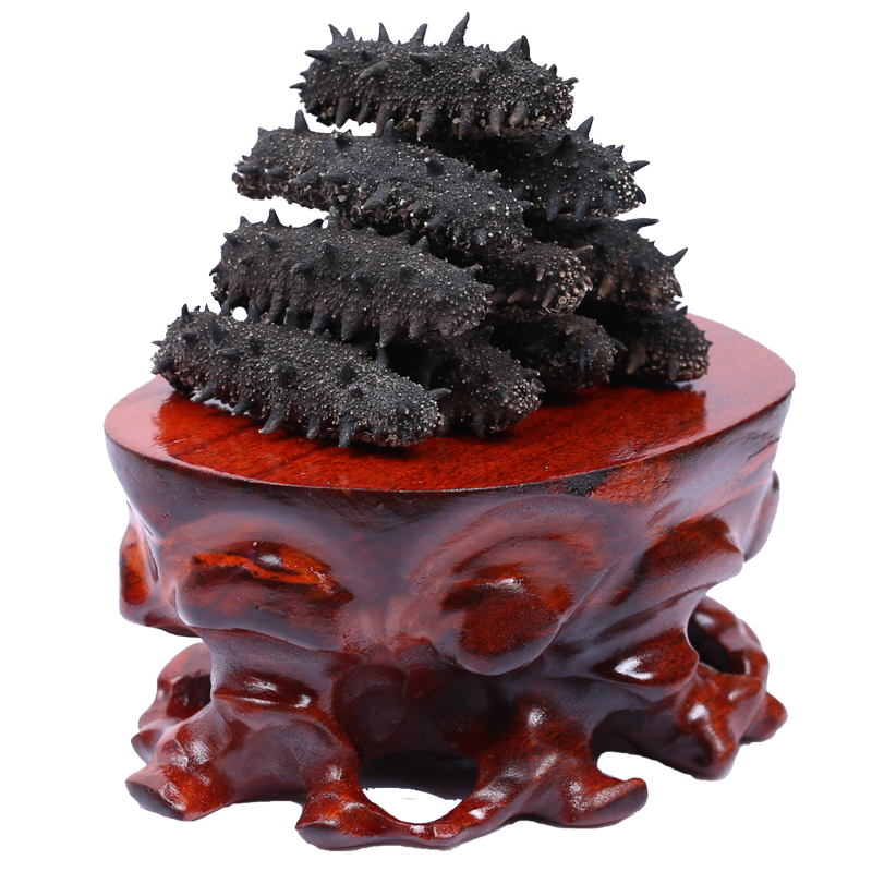 宫品 5A有机淡干海刺参250克20-30只家庭盒装 国产生鲜