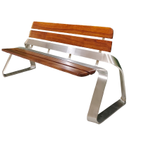 蕃蒂不锈钢长椅1.5米张