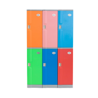 ABS塑料更衣柜健身房游泳馆员工浴室澡堂防水储物柜子学生书包柜更衣柜单门930*380*500mm 个