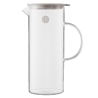 北鼎凉水壶高硼硅玻璃杯子泡茶杯带把手茶水分离杯1200ml