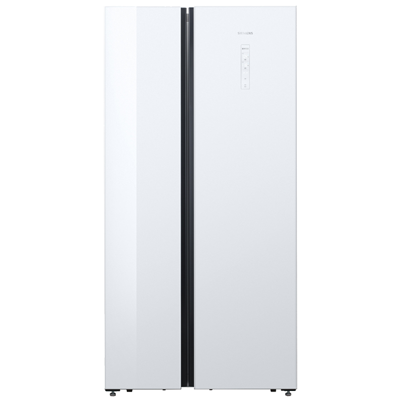[超薄易嵌]西门子 500升 对开门冰箱 家用嵌入式双开门电冰箱 风冷无霜 玻璃面板 KX50NS20TI
