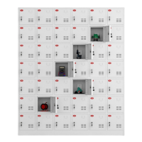 伟樽手机充电柜42门1380*400*1650mm台