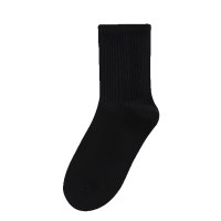 舒跑袜子女士中筒袜春夏款纯色抗菌防臭透气吸汗男士精油袜办公室商务袜男女同款