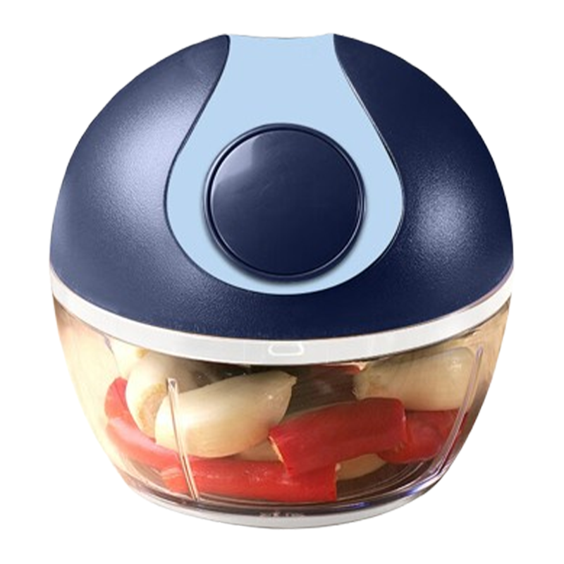 西屋拉蒜器170ml量小精细一机多用螺旋弧形刀片拉蒜器WJR39