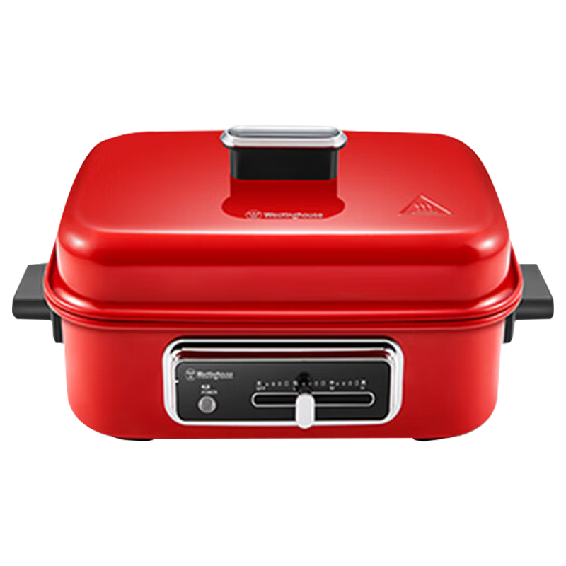 西屋多功能料理锅4.5L多档温控食品涂层多功能烹饪锅WSC-1423