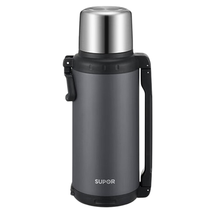 苏泊尔保温壶2L暖水瓶304不锈钢水壶KCV20BV10(颜色随机)