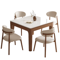 桃锦堂 岩板方餐桌