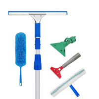 海亚森 TK-2208 可伸缩加长扫灰除尘清洁器一杆5头 1头/把 5把/套 (计价单位:套)蓝色