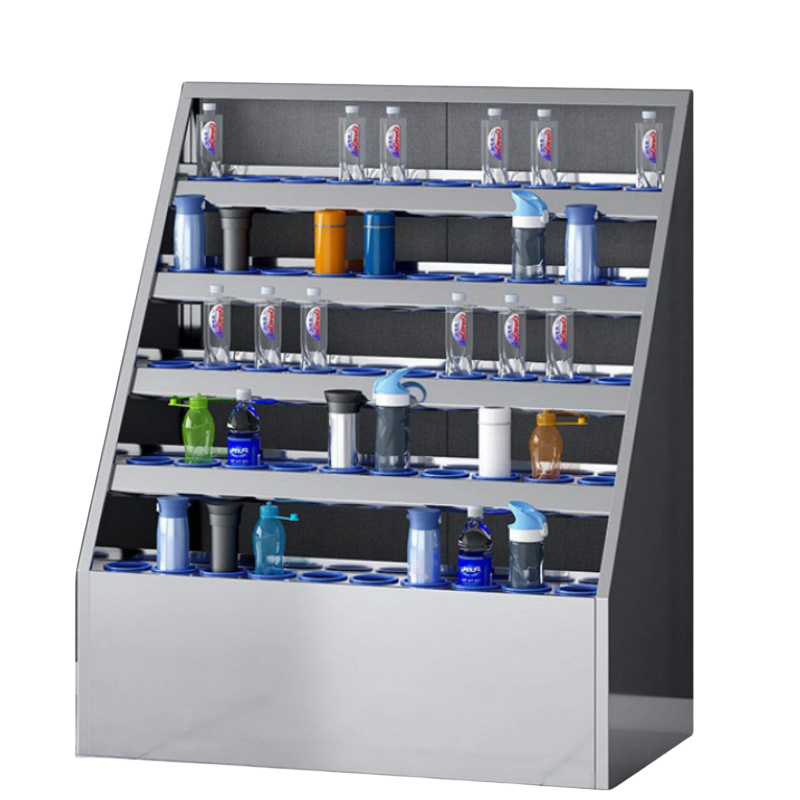 豫龙都 不锈钢水杯架50位(201不锈钢)台