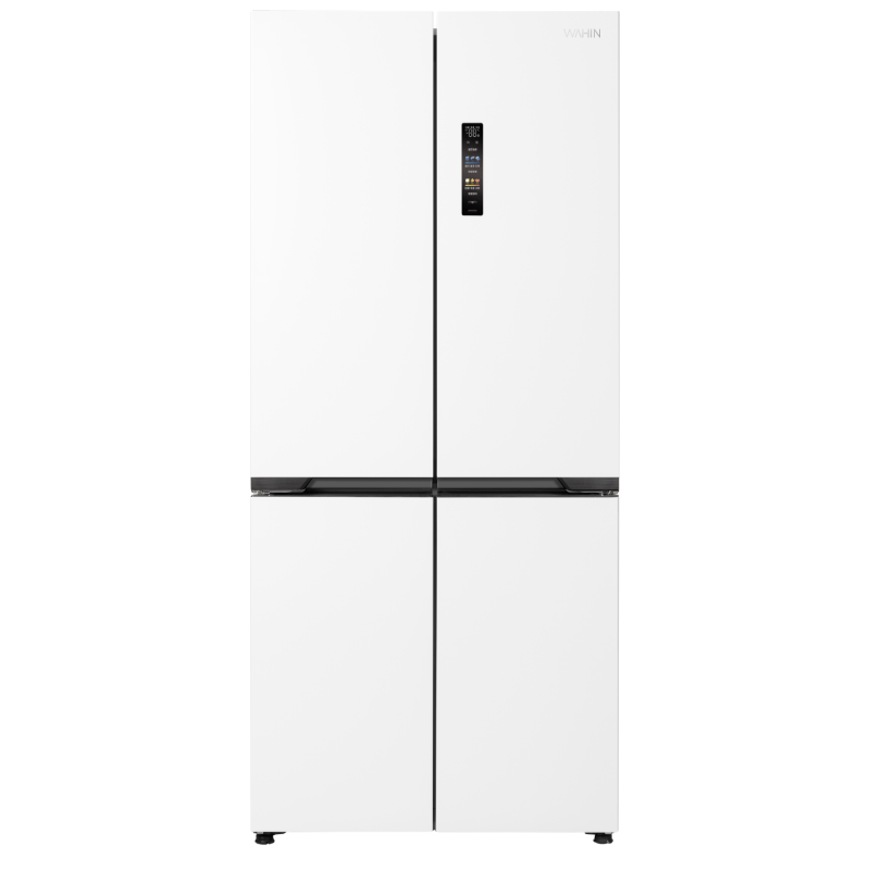 美的出品 华凌神机547 双系统双循环60cm超薄零嵌入式十字对开门冰箱一级能效HR-547WUSPZ