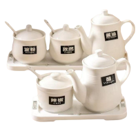 疆不凡陶瓷调料罐组合9.7*28.7cm套