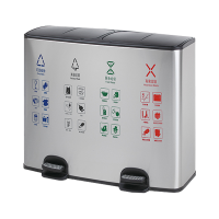 圣承启 分类垃圾桶脚踏个