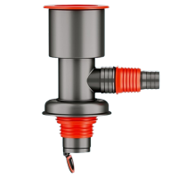 如华福禄下水管三头通洗衣机分水器洗手盆池排水管下水道二合一接头