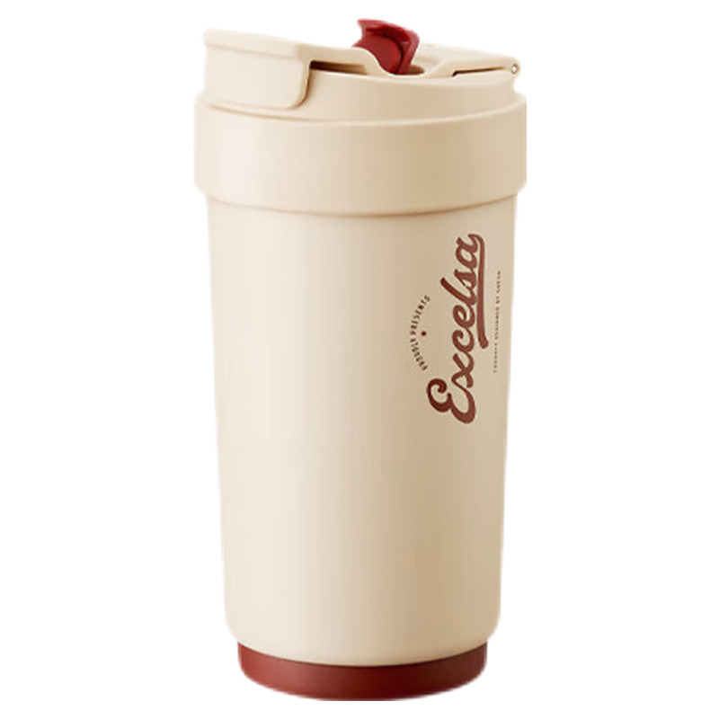 苏泊尔水杯450mL陶瓷内胆保温杯KC45KR10(颜色随机)