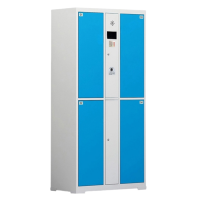 伟樽电子存包柜指纹识别4门850*460*1800mm台