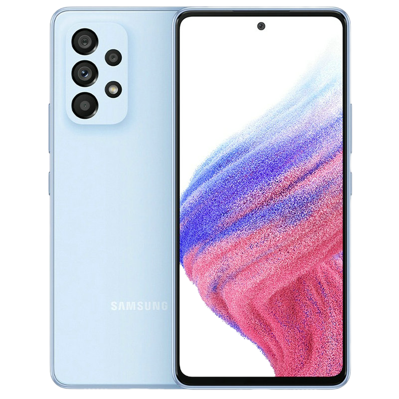 [清库 99新] 三星A53 A5360 晴天蓝 8G+128G 全网通安卓手机 6.5英寸直屏双卡拍照娱乐备用5G手机