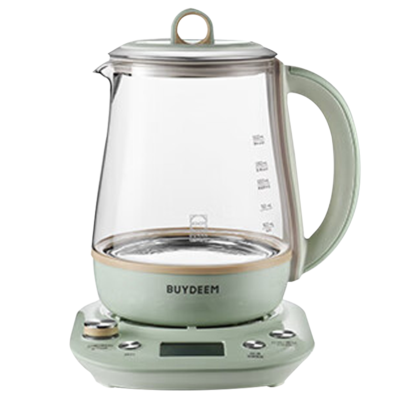 北鼎养生壶1.5L玻璃壶蒸汽萃取全自动恒温大容量烧水壶K165