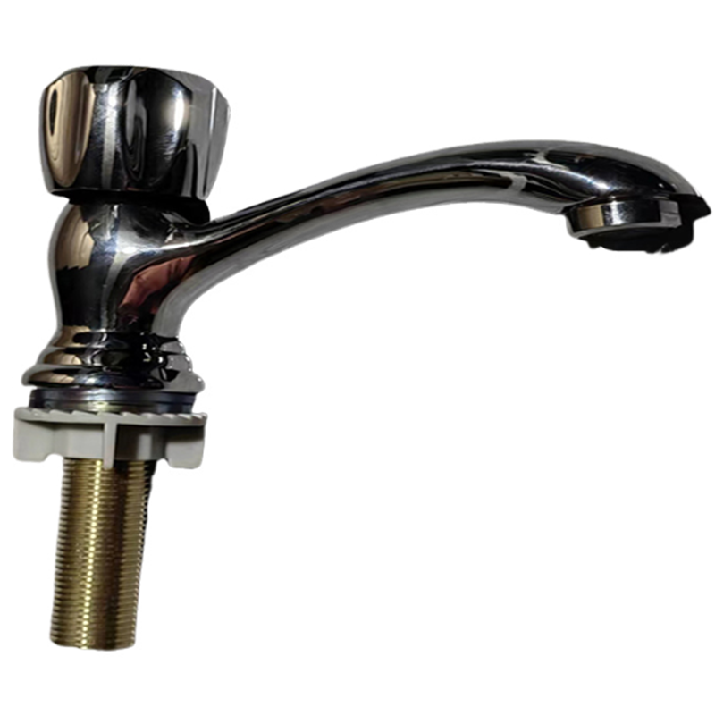 三晓全铜主体单冷面盆龙头加长脚8公分 SX-939C 个