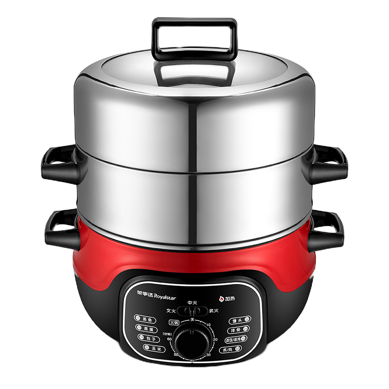荣事达(Royalstar)电蒸锅 ZG13B9 电蒸锅 电炖锅电炖盅煲汤锅炖汤锅 煮粥锅 单台装