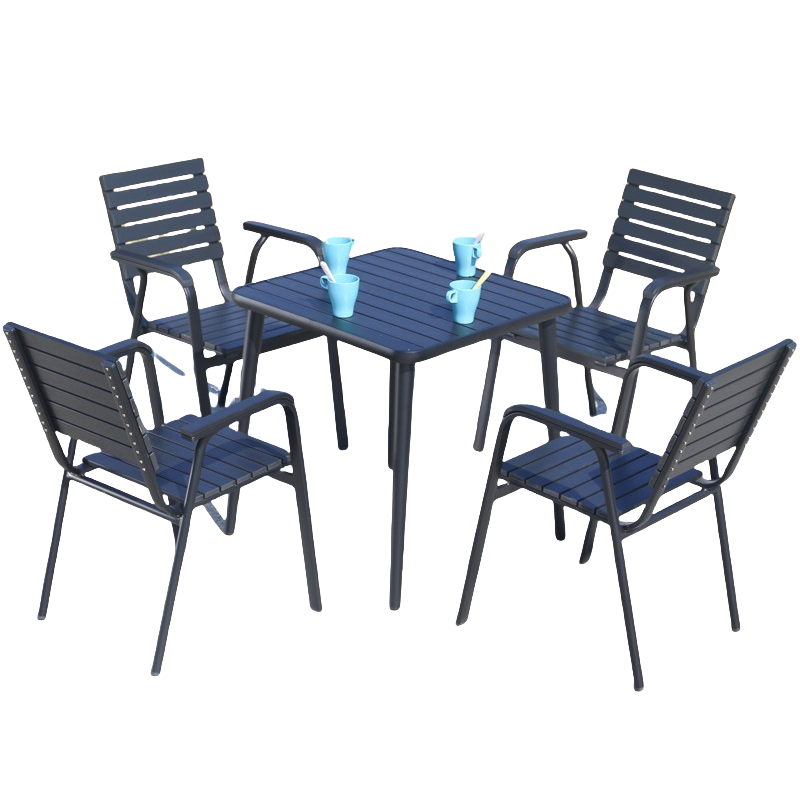 蕃蒂户外桌椅一桌四椅套
