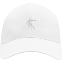 乔丹 户外运动帽休闲帽防晒遮阳帽QTEAC1253001 乔丹白