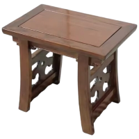 晋舰 靠背椅配套桌椅单人坐椅家用木凳商用办公椅功夫泡茶椅 将军凳两件起发