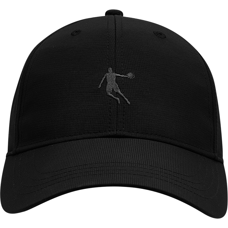 乔丹 户外运动帽休闲帽防晒遮阳帽QTEAC1253001 黑色