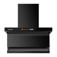 Haotaitai顶侧双吸油烟机FJ9 25m³大吸力顶侧双吸油烟机变频降噪电机980Pa静压挥手智控+智清洗