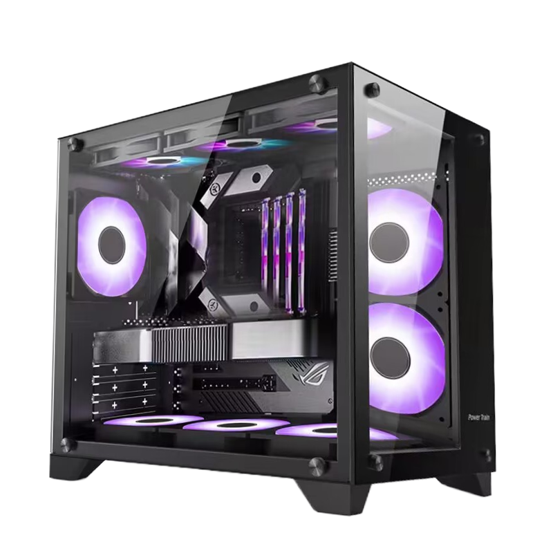 U7 265K/RTX5070 12G独显华硕B860M/WIFI主板32G/1TB固态DIY主机台式组装电脑电竞游戏直播AI设计主机15代处理器U7 265K主机