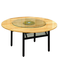 合祥源 QCZ04 餐桌带桌架转盘 1600*1600*750mm 单位:张