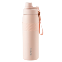 苏泊尔保温杯680ml不锈钢双饮吸管KCV68CH10(颜色随机)