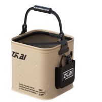 闪电客打水桶钓鱼装备路亚野钓可折叠手提鱼护装鱼桶户外鱼箱活鱼桶