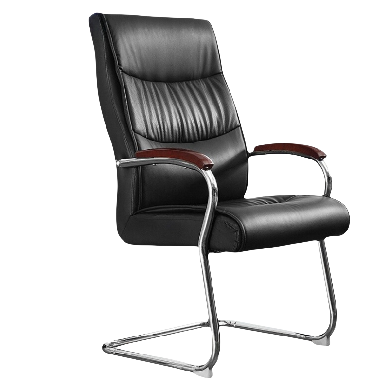 豫龙都 会议椅皮质 把