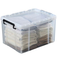 攸形透明收纳箱490*345*285mm个