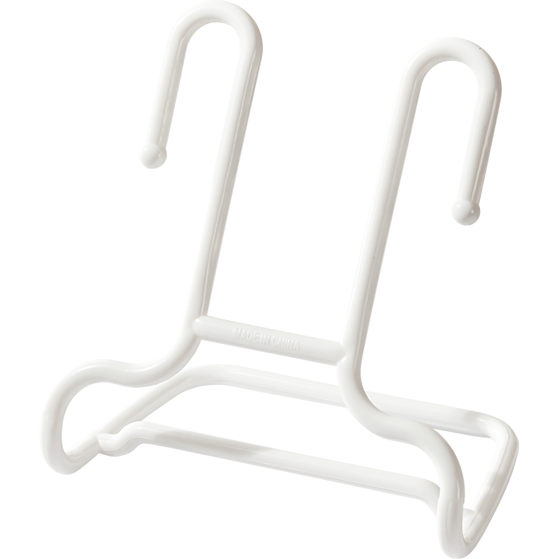 梵特 儿童晒鞋架双钩阳台多用挂鞋子的衣架挂钩晾鞋架子晾晒架收纳 2只装