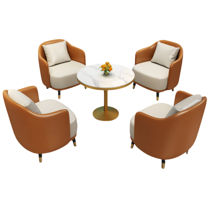 悦兴诚休闲沙发58*62*75cm(单人*4+圆桌)套