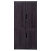 珂洋 文件柜 通双节(灰木纹) 台