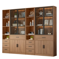 蕃蒂办公书柜2.4米台