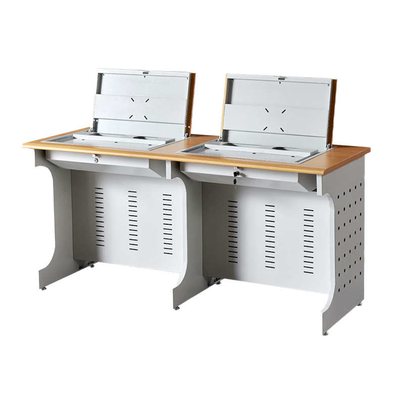 依琳达 电脑翻转桌(双人位) 1600*600*750mm 台