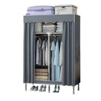 宜掌柜 布艺衣柜 88*46*176cm 个
