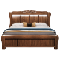 豫龙都中式床1.8米张