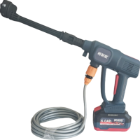 柯耐欧充电式锂电便携式高压水枪清洗机