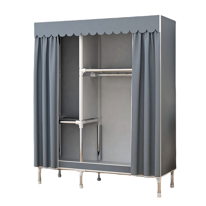 宜掌柜 简易布衣柜 110cm 个