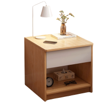 铭思达木质床头柜上抽个