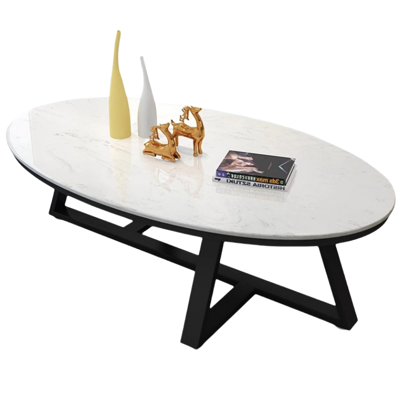 宜掌柜 茶几椭圆形