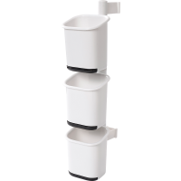 梵特 废弃洗脸巾收纳盒二次利用环保不浪费免打孔多功能收纳盒 壁挂收纳多功能